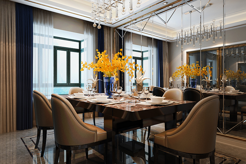 餐廳設計效果圖 餐廳設計效果圖