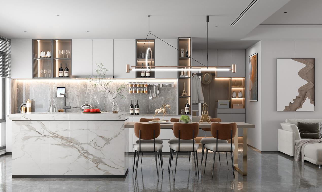 龍湖九里晴川-現(xiàn)代簡約-臥室設(shè)計效果圖